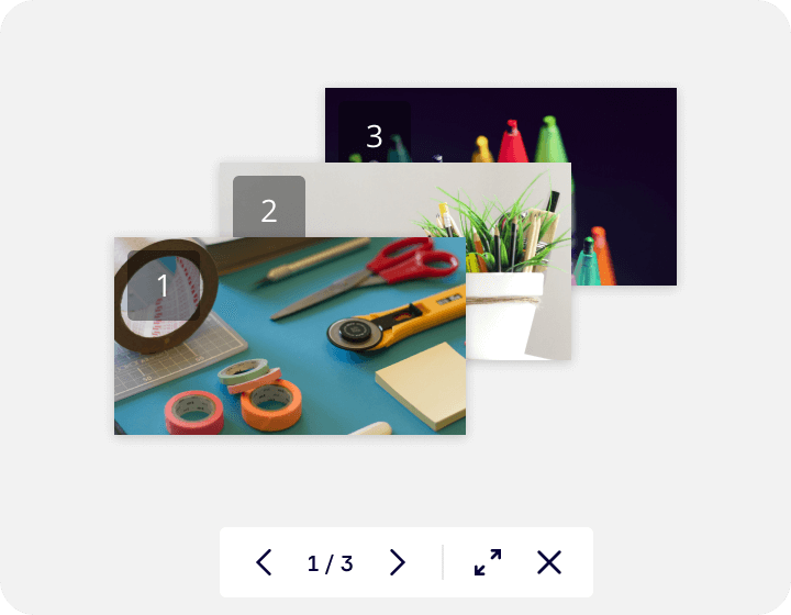 Present and share your work